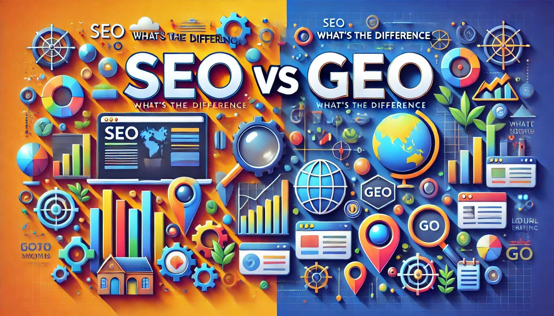 تفاوت‌های GEO و SEO