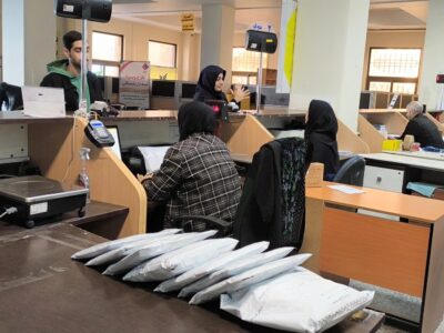 دو روز گذشته بیش از ۷۳۸ هزار مرسوله پستی شهروندان دریافت شده است