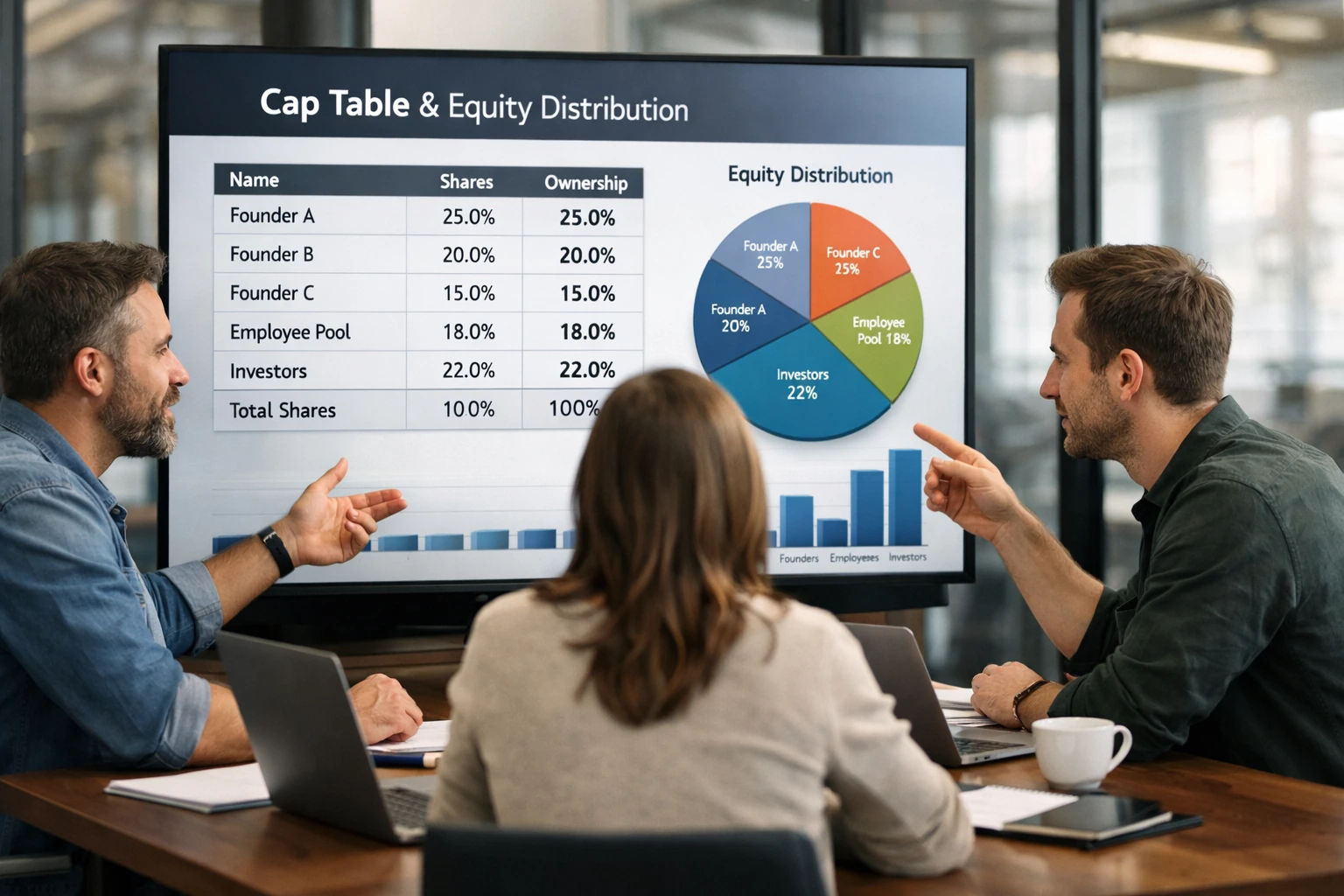 مدیریت سهام استارتاپ‌ها با Cap Table؛ مفهومی که هر بنیان‌گذار باید بداند