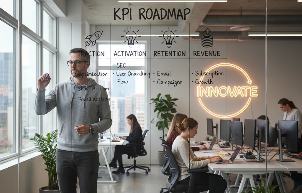 مهم‌ترین شاخص‌های عملکرد (KPI) برای ارزیابی رشد اولیه استارتاپ
