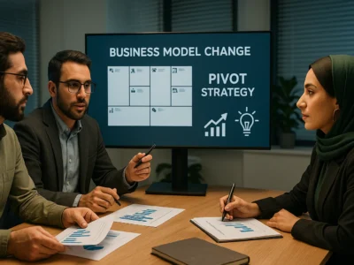 علائم هشداردهنده نیاز به Pivot و انواع مختلف تغییر مدل کسب‌وکار