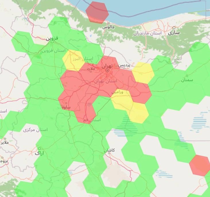 اختلال GPS در تهران تشدید شد؛ کاربران از مشکل در موقعیت‌یابی خبر می‌دهند