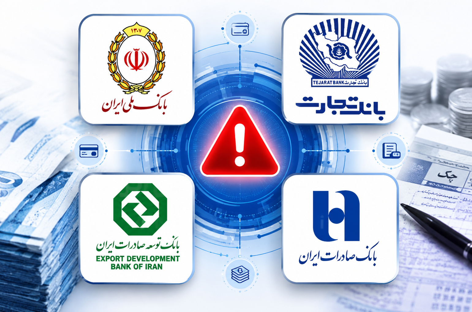 با گذشت بیش از یک ماه، اختلالات شبکه بانکی همچنان ادامه دارد