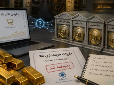 چند خزانه، یک واقعیت: انحصار خزانه در بازار آنلاین طلا تمام نشده است