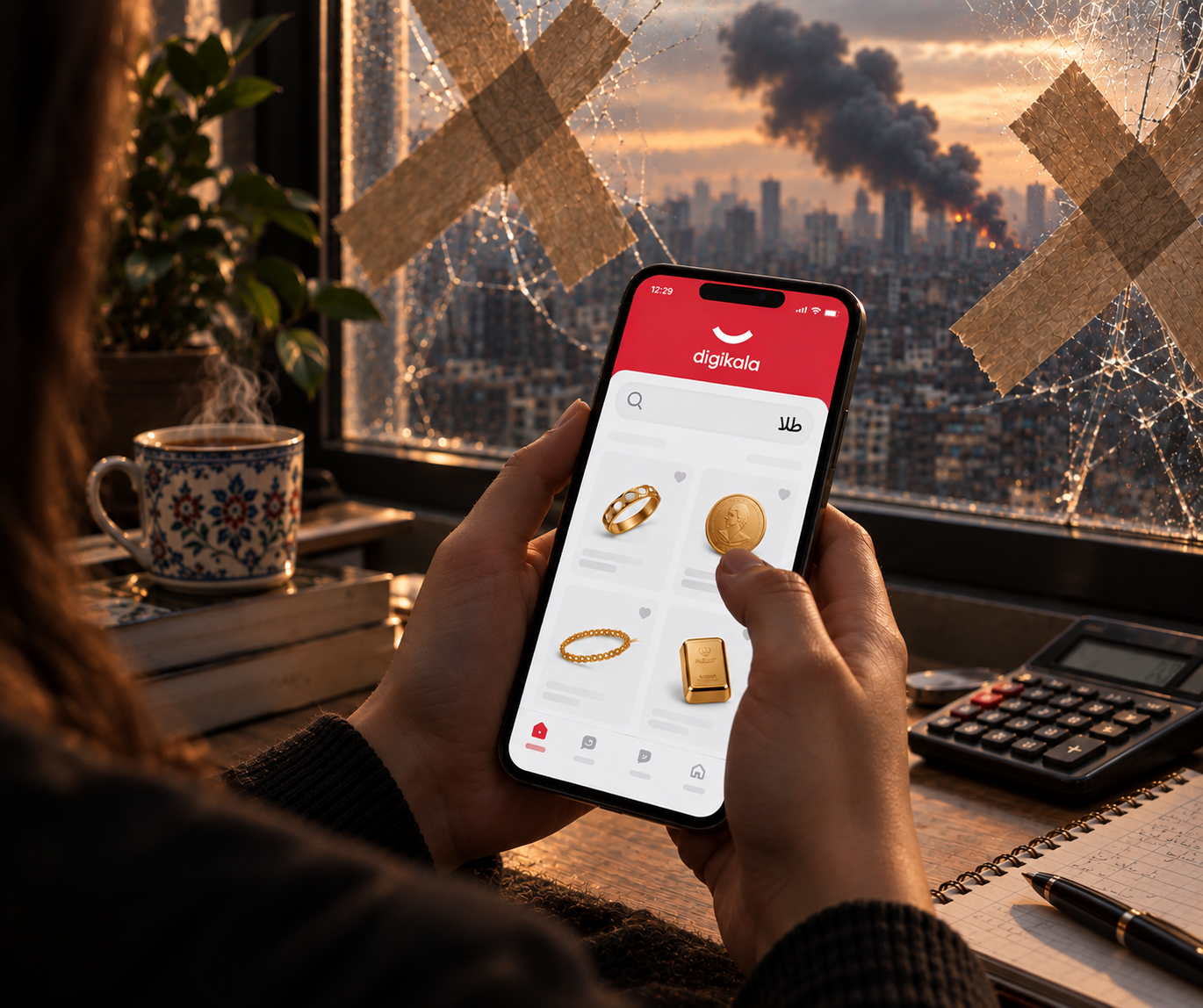 جستوجوی طلا در روزهای جنگ، ۳۹ درصد رشد کرد