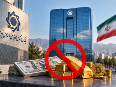 بانک مرکزی اعطای وام برای خرید طلا، ارز و رمزارز را ممنوع کرد